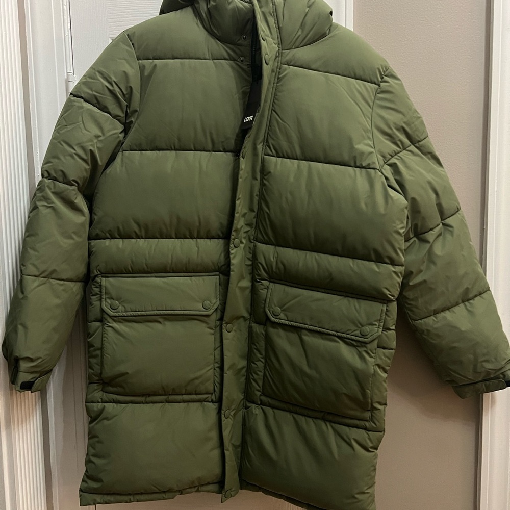LCKR Men's Green Puffer Jacket👀👀👀👀👀